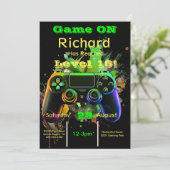 ゲーマー，次のレベル，プレイヤー1, 16番目のビデオゲーム 招待状 (スタンド正面)