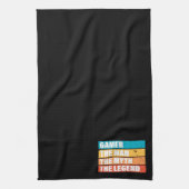 ゲーマー。男。神話。凡例。 キッチンタオル (縦)