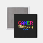 ゲーマー 誕生日 パーティー お祝い ゲーム好きな人へ マグネット (正面/裏面)