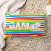 ゲーマー – Lumbar枕13インチx 21インチ ランバークッション (ブランケット)