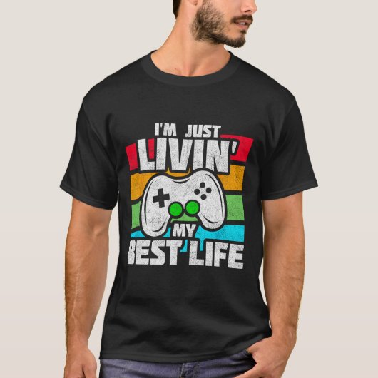 ゲーマー - PC ゲーム オンライン ゲーム - 楽しい Tシャツ (正面)