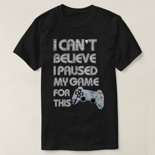 ゲーマー Tシャツ (デザイン正面)