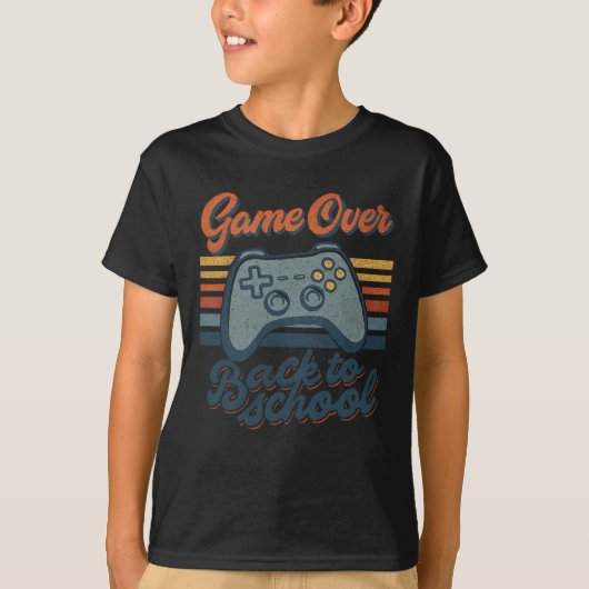 ゲーマーCkから学校の子供たち先生ゲームCkからSへ Tシャツ (正面)