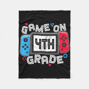 ゲーマーCkは4年生おもしろいの子供ボーで学校ゲームへ フリースブランケット