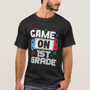 ゲーマーCkトゥースクール面白いゲーム1年生の子供の男の子 Tシャツ