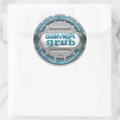 ゲーマーGRUBステッカー ラウンドシール (バッグ)