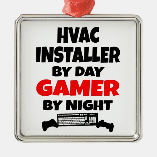 ゲーマーHVACインストーラー メタルオーナメント (正面)