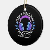 ゲーマーI Am Gaming セラミックオーナメント (左)