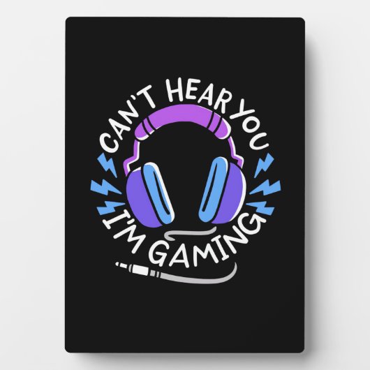 ゲーマーI Am Gaming フォトプラーク (正面)
