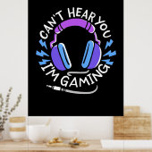 ゲーマーI Am Gaming ポスター (キッチン)
