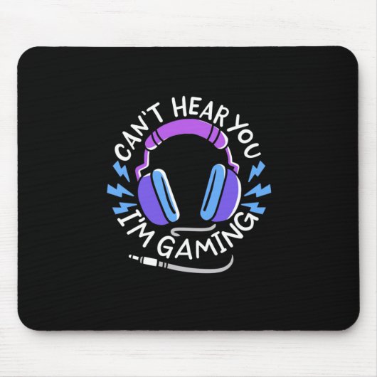 ゲーマーI Am Gaming マウスパッド (正面)