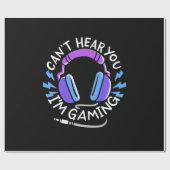 ゲーマーI Am Gaming ラッピングペーパー (フラット)