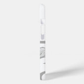 ゲーマーiPhoneケーストレンド抽象芸術ブラックパウダー Case-Mate iPhoneケース (裏面 / 左)