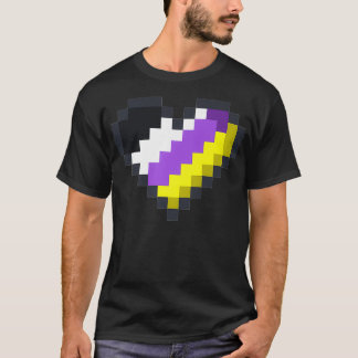 ゲーマーLGBTレトロプライドジェンダー非バイナリーゲーマー彼 Tシャツ