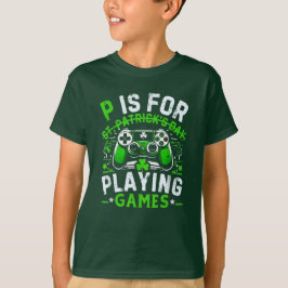 ゲーマーSt patricks dayビデオゲームIrish Gaming Tシャツ