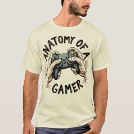 ゲーマーTシャツの構造 – レトロゲーマーティー Tシャツ