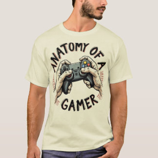 ゲーマーTシャツの構造 – レトロゲーマーティー Tシャツ