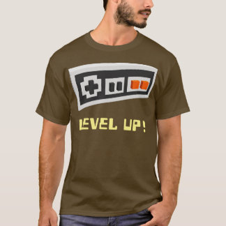 ゲーマーTシャツをレベルアップ Tシャツ