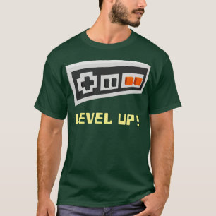 ゲーマーTシャツをレベルアップ Tシャツ