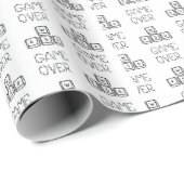 ゲーマーWASDゲーム結婚の ラッピングペーパー (ロールコーナー)