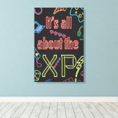 ゲーマーXP キャンバスプリント (インサイチュ (ウッドフロア))