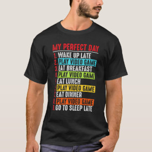 ゲーマーYes私はゲーマー女の子はアップしようとす保る Tシャツ