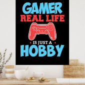 ゲーマ実在ーライフは単なる趣味 ポスター (キッチン)