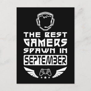ゲーマ最高のーは9月に産卵 ポストカード