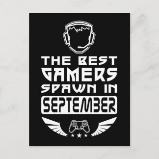 ゲーマ最高のーは9月に産卵 ポストカード