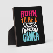 ゲーマ生まれーになる – Gaming フォトプラーク (正面)