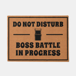 ゲーミおもしろいングオタク系のユーモア最小素朴主義 ドアマット