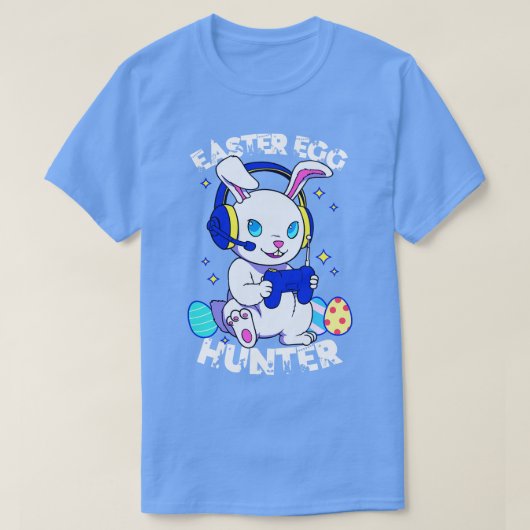 ゲーミングイースターバニーおもしろいことわざ Tシャツ (デザイン正面)