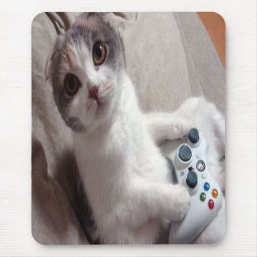 ゲーミングキャットマウス マウスパッド (正面)