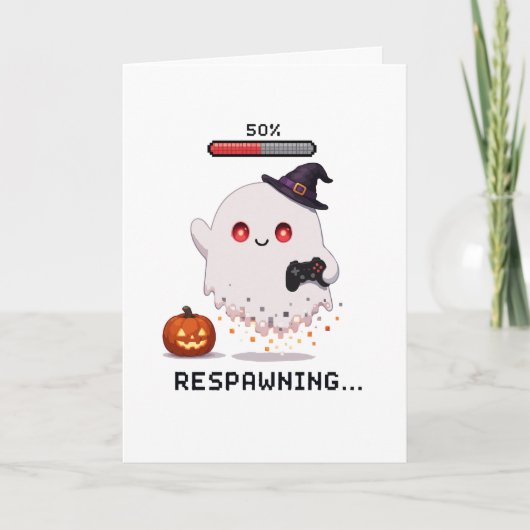 ゲーミングゴースト ハロウィンリスポーン カード (正面)