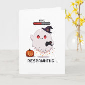 ゲーミングゴースト ハロウィンリスポーン カード (黄色い花)