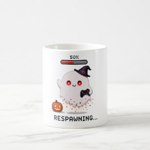 ゲーミングゴースト ハロウィンリスポーン コーヒーマグカップ