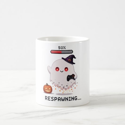 ゲーミングゴースト ハロウィンリスポーン コーヒーマグカップ (中央)