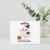 ゲーミングゴースト ハロウィンリスポーン ポストカード (スタンド正面)