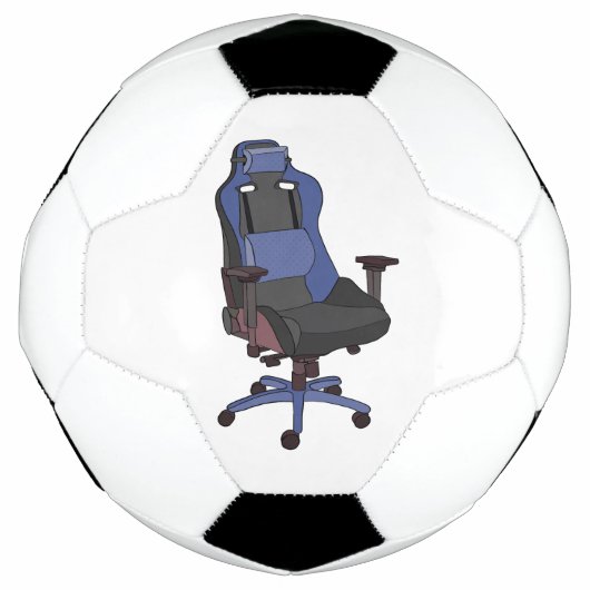ゲーミングチェア サッカーボール (正面)
