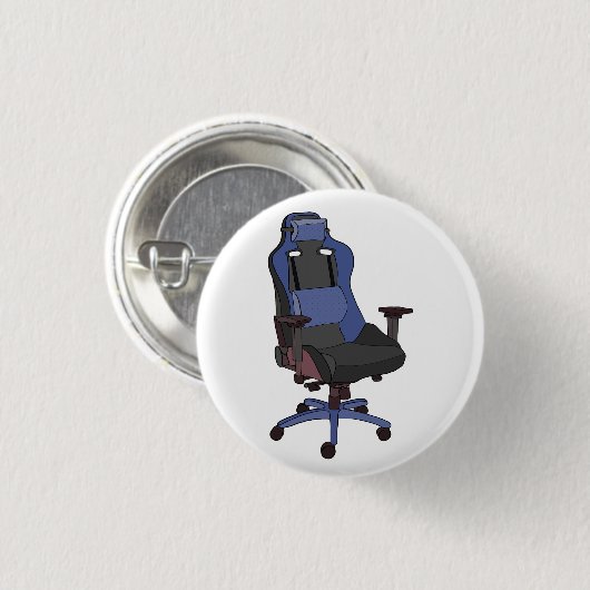 ゲーミングチェア 缶バッジ (正面&裏面)