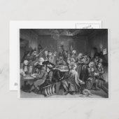 ゲーミングハウスのシーン ポストカード (正面/裏面)