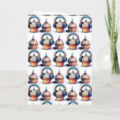 ゲーミングビアパーソナライズされた誕生日 カード (裏面)