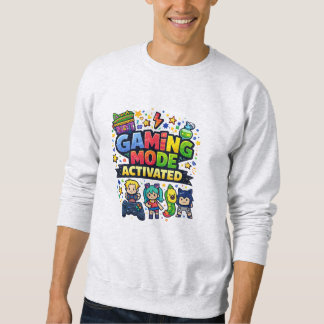 ゲーミングモード起動 スウェットシャツ