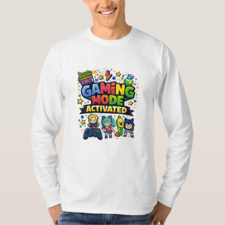 ゲーミングモード起動 Tシャツ