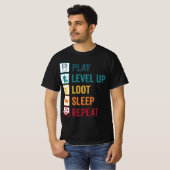 ゲーミングライフサイクル Tシャツ (正面フル)