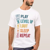 ゲーミングライフサイクル Tシャツ (正面)
