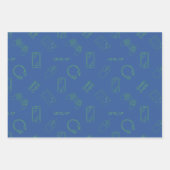 ゲーミングラッピング紙シート ラッピングペーパーシート (正面)