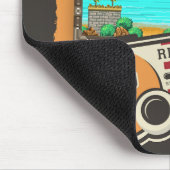 ゲーミングリモートコントローラレトロ マウスパッド (コーナー)