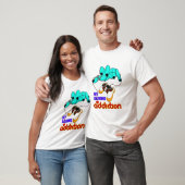 ゲーミング中毒 タイポグラフィーTシャツ Tシャツ (ユニセックス)