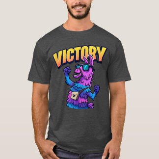 ゲーミング勝利ラマのギフト Tシャツ